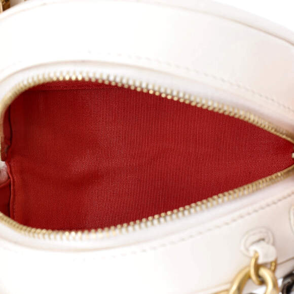 Chanel 19 Round Clutch With Chain #239122C21B - Picture 5 of 6